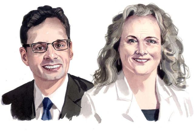 dr maggie moon and dr david hackam